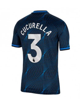 Billige Chelsea Marc Cucurella #3 Bortedrakt 2023-24 Kortermet